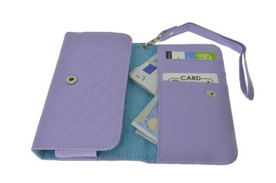 portemonee hoesje paars LG